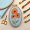 MCreativeJ Poppies - Intermediate Hand Embroidery DIY Craft Kit